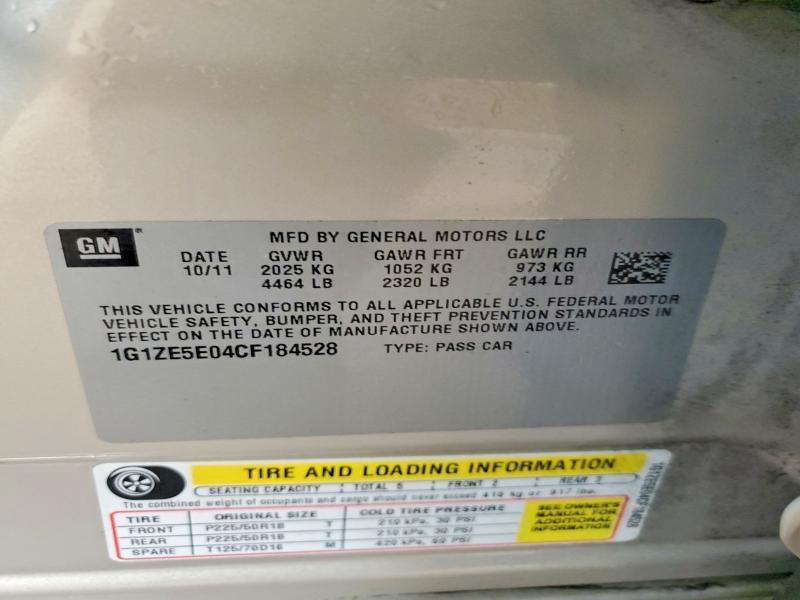 2012 Chevrolet Malibu ltz