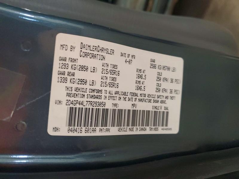 2007 Dodge Grand Caravan sxt