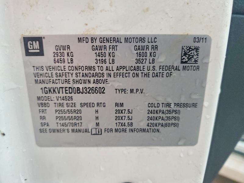 2011 GMC Acadia Denali