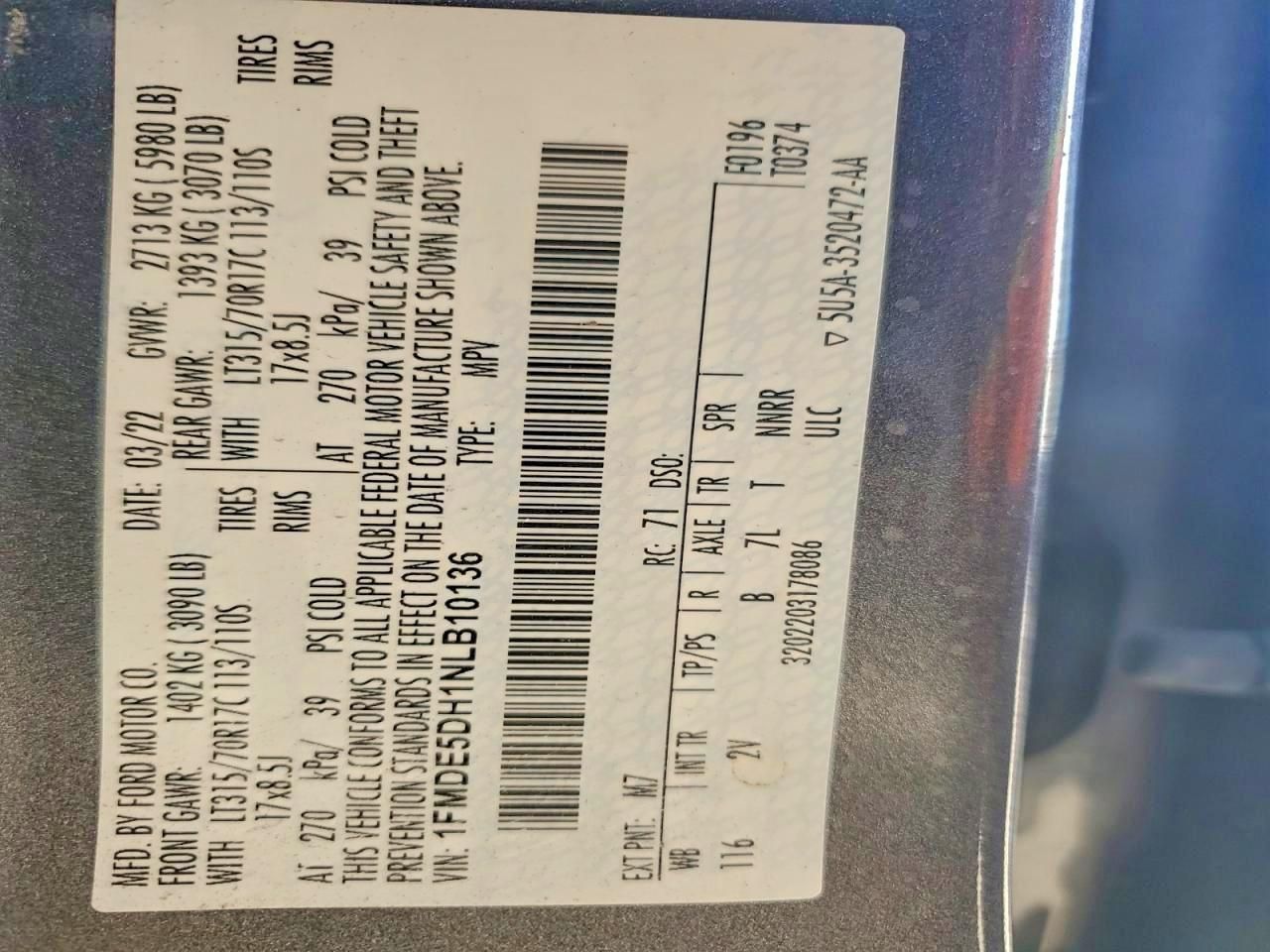 2022 Ford Bronco Base