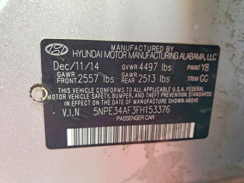 2015 Hyundai Sonata Sport
