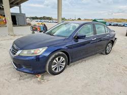 Honda salvage cars for sale: 2015 Honda Accord lx