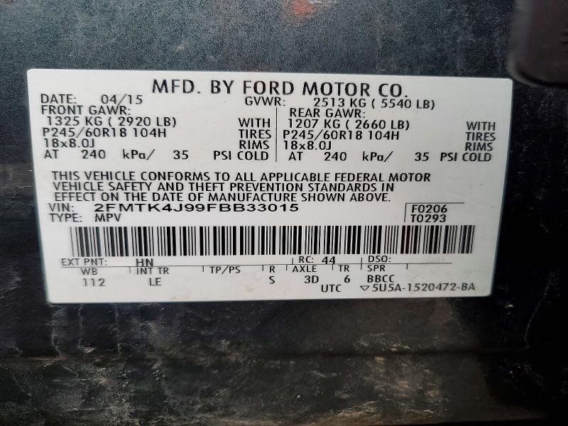 2015 Ford Edge sel
