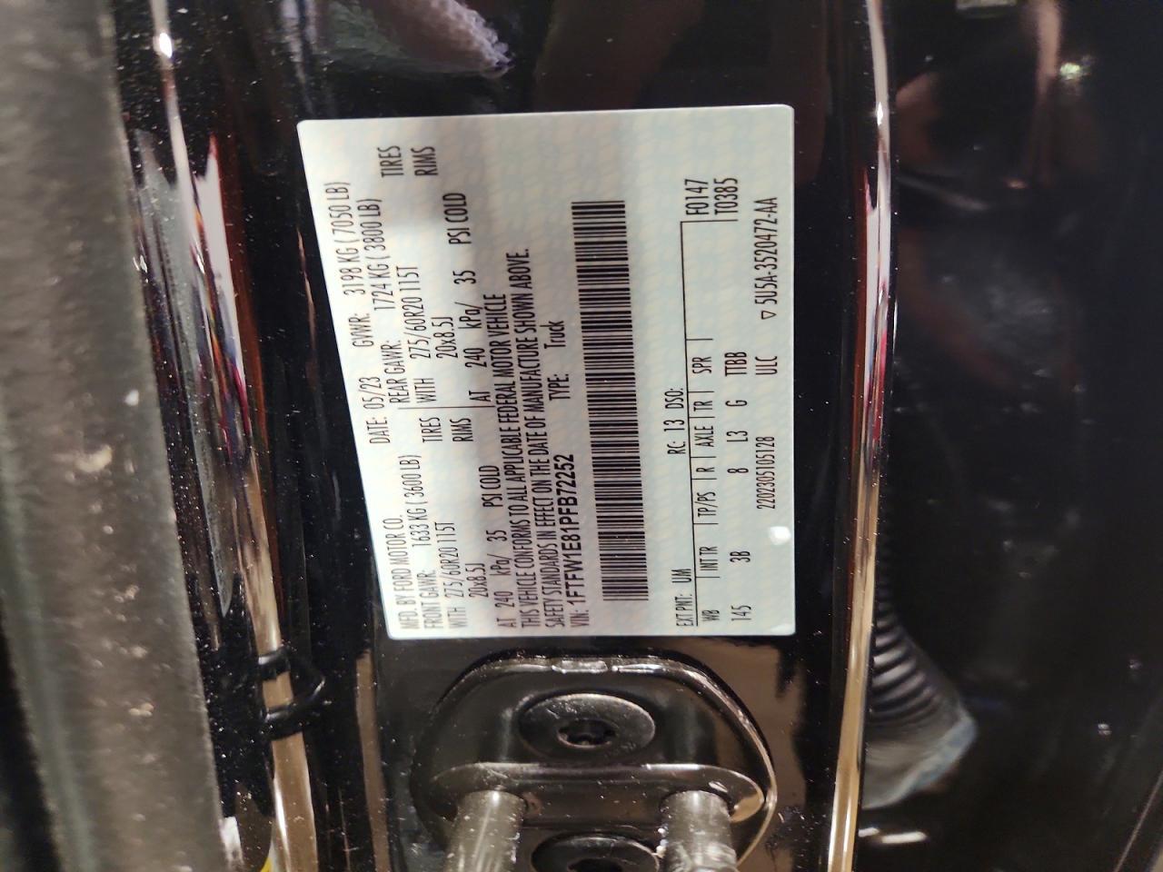 2023 Ford F150 Supercrew