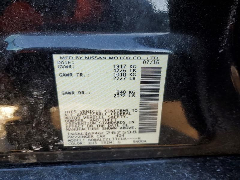 2016 Nissan Altima 2.5