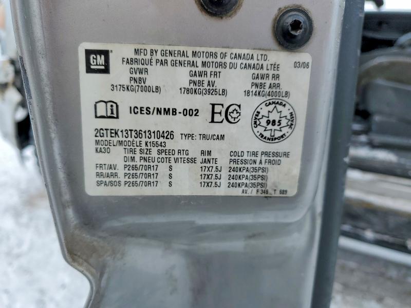 2006 GMC New Sierra K1500