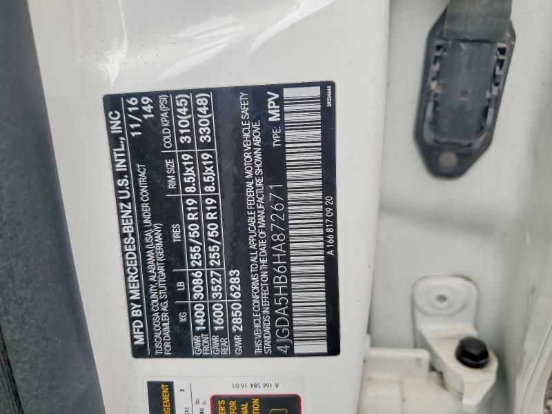 2017 Mercedes-Benz Gle 350 4matic