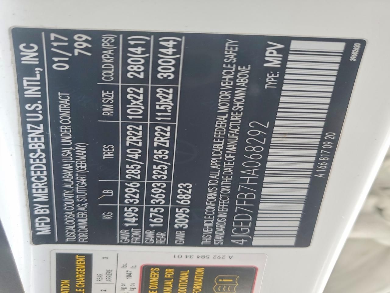 2017 Mercedes-Benz Gle Coupe 63 Amg-s