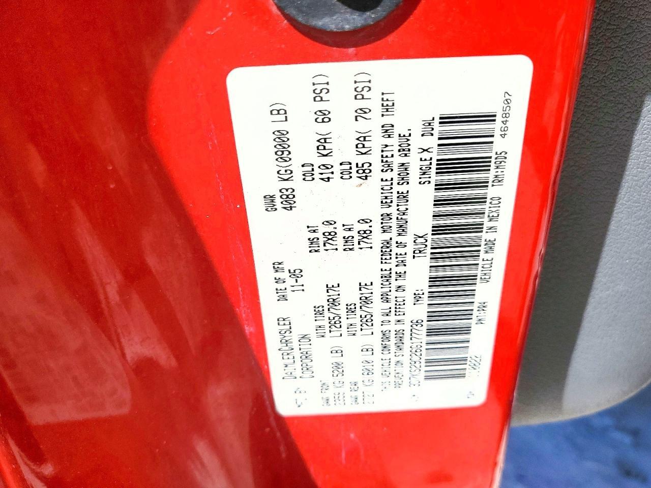 2006 Dodge Ram 2500