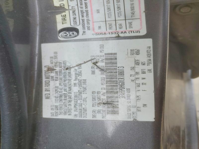 2012 Ford Fusion se