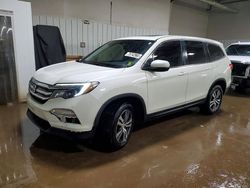 Honda Pilot salvage cars for sale: 2017 Honda Pilot Exln