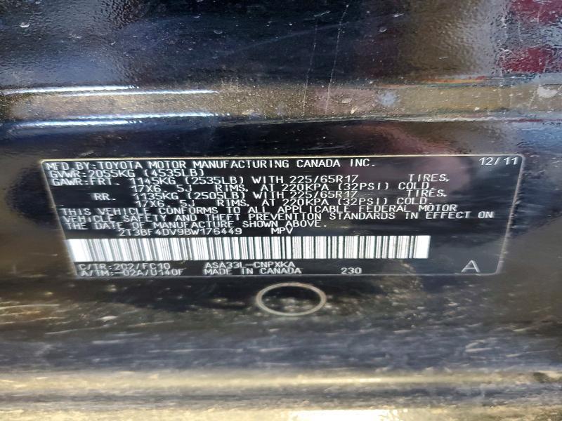 2011 Toyota Rav4 Base