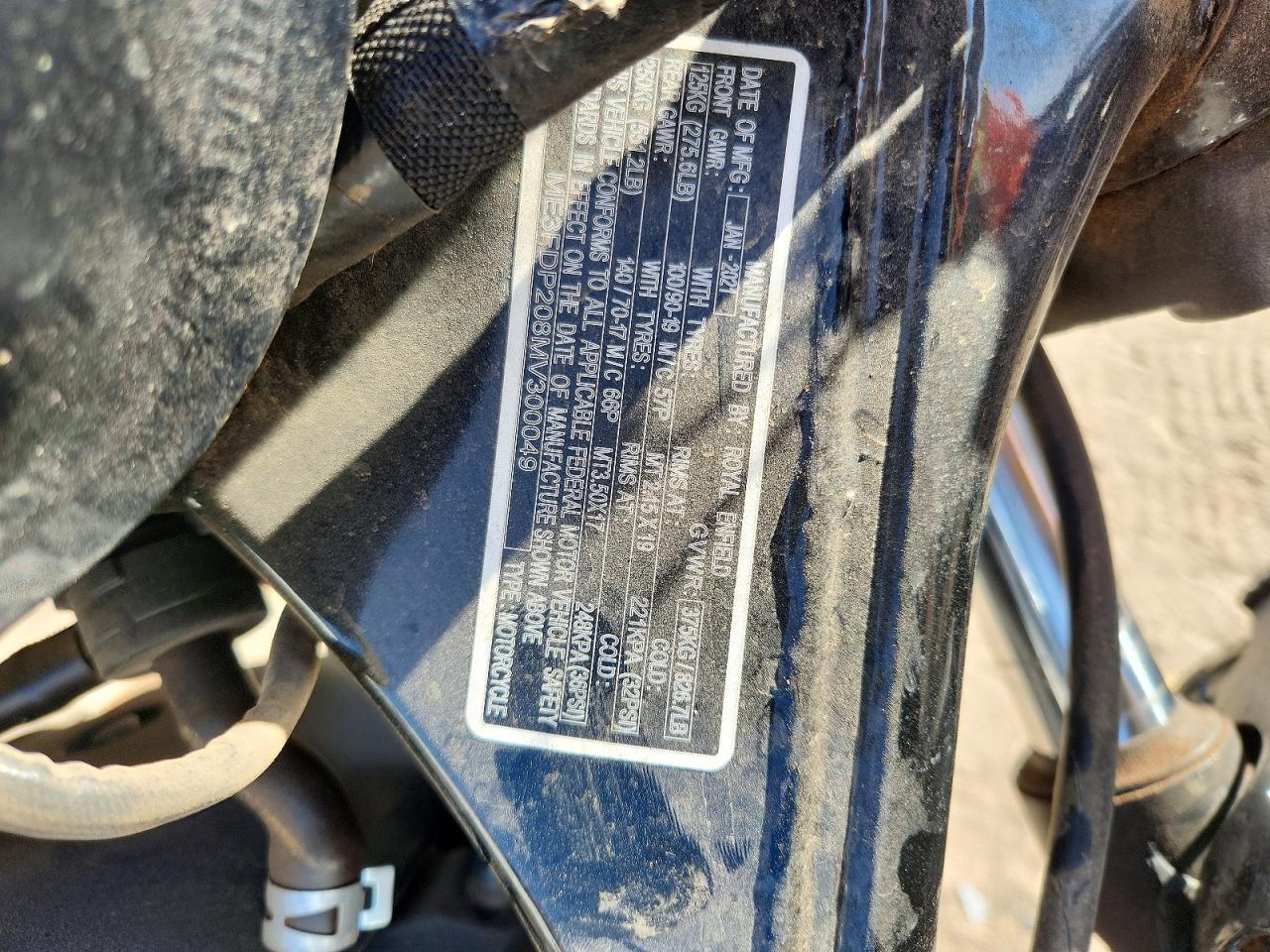 2021 Royal Enfield Motors Meteor 350