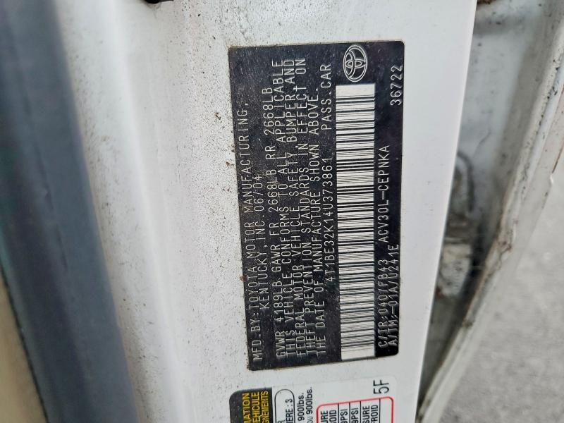 2004 Toyota Camry le