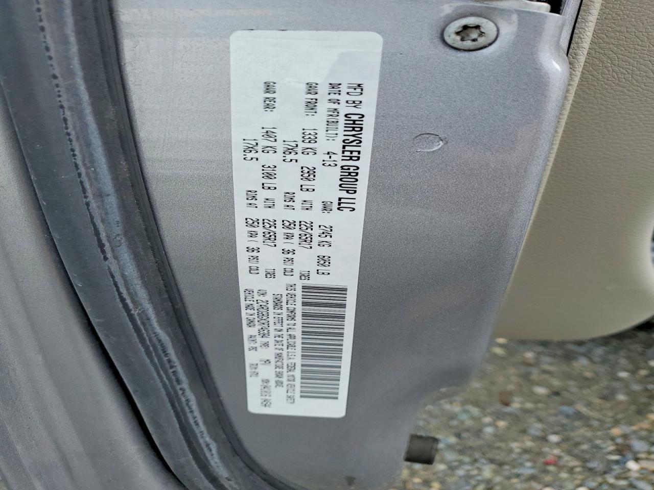 2013 Dodge Grand Caravan se