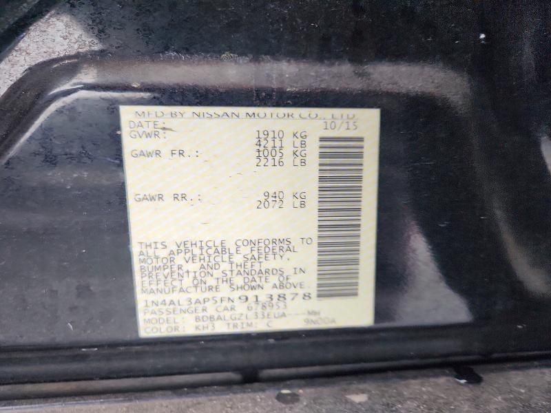 2015 Nissan Altima 2.5 s