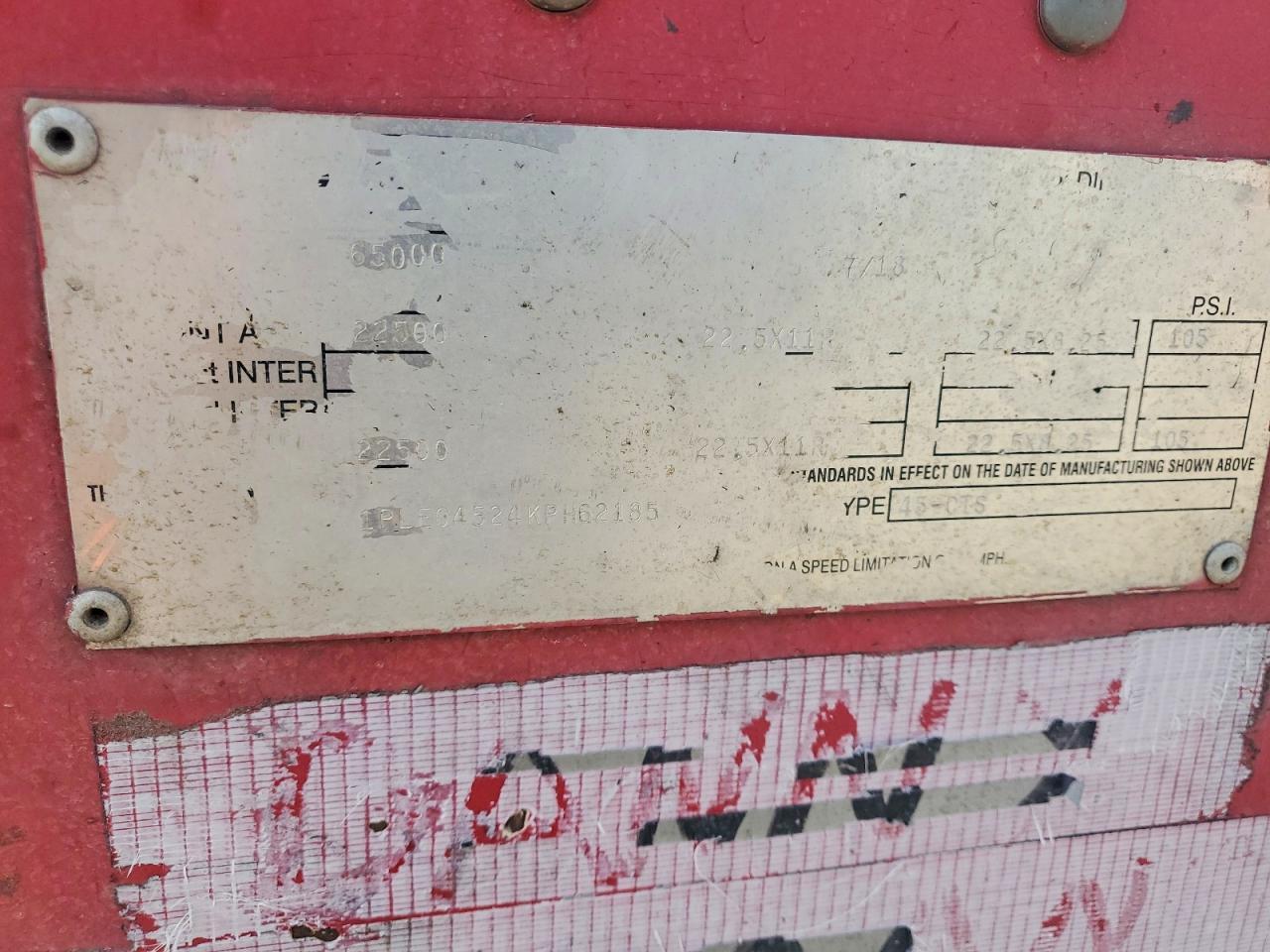 2019 Peerless Walking Floor Trailer