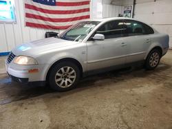 Volkswagen salvage cars for sale: 2003 Volkswagen Passat gls