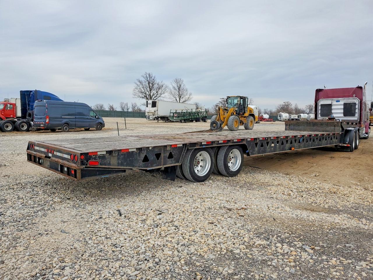 1998 Trail King TK7010S482 Drop Deck Equipment Trailer