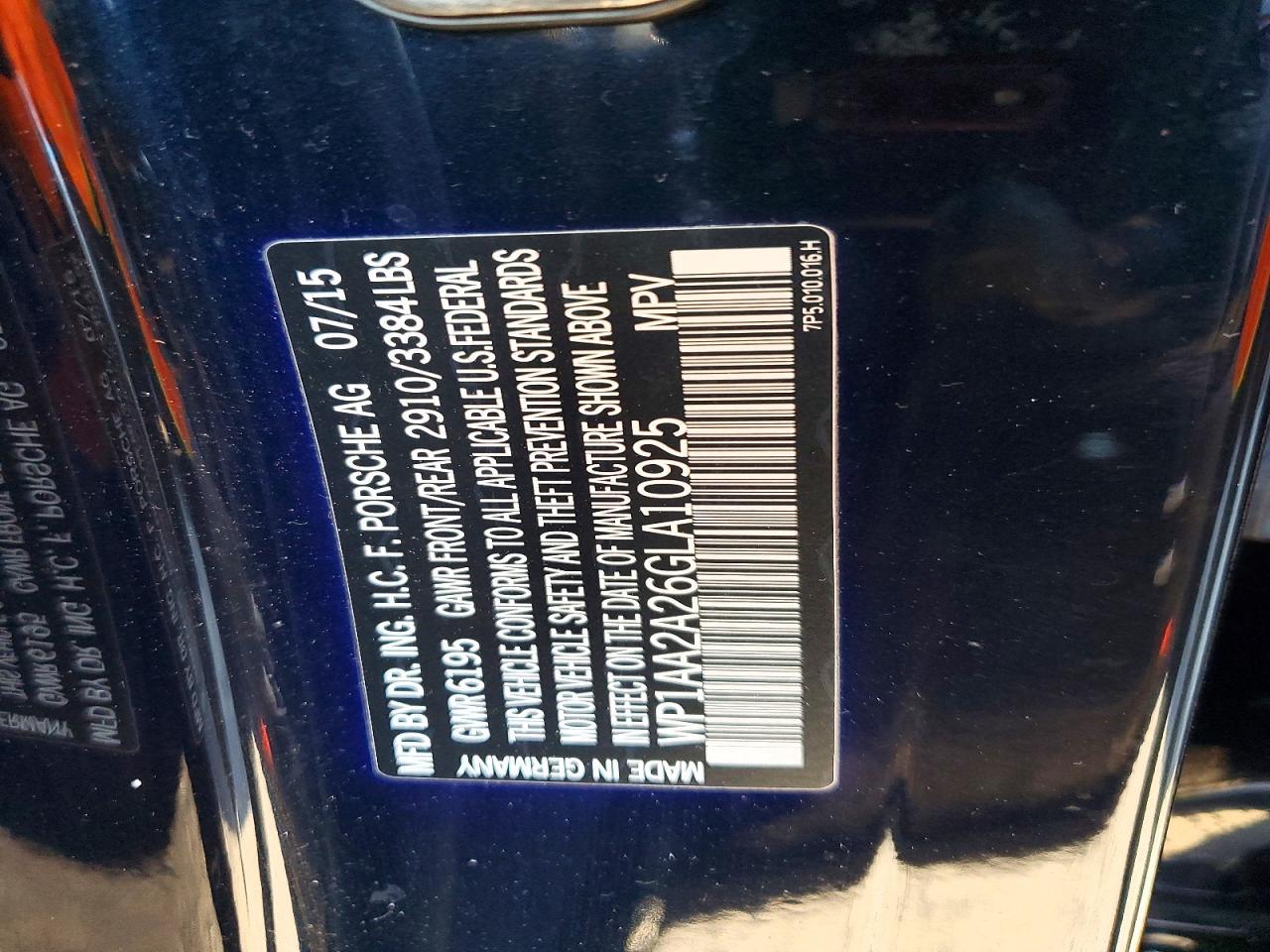 2016 Porsche Cayenne