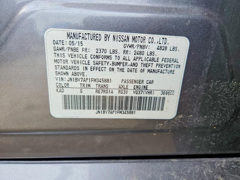 2015 Infiniti Q50 Base