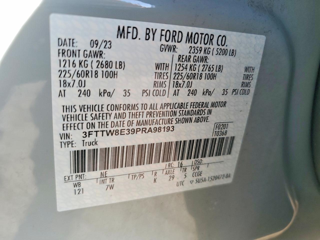 2023 Ford Maverick XL