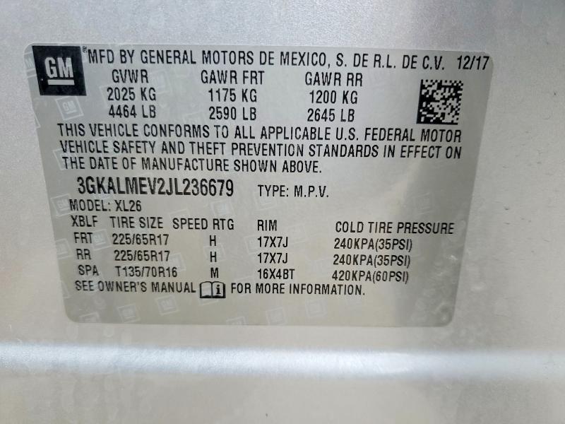 2018 GMC Terrain sle