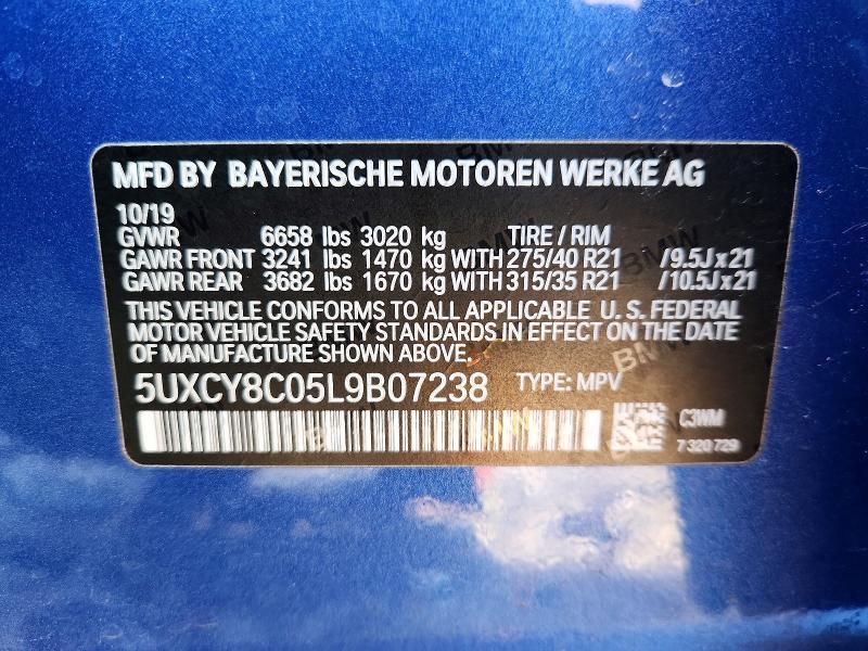 2020 BMW X6 M50i