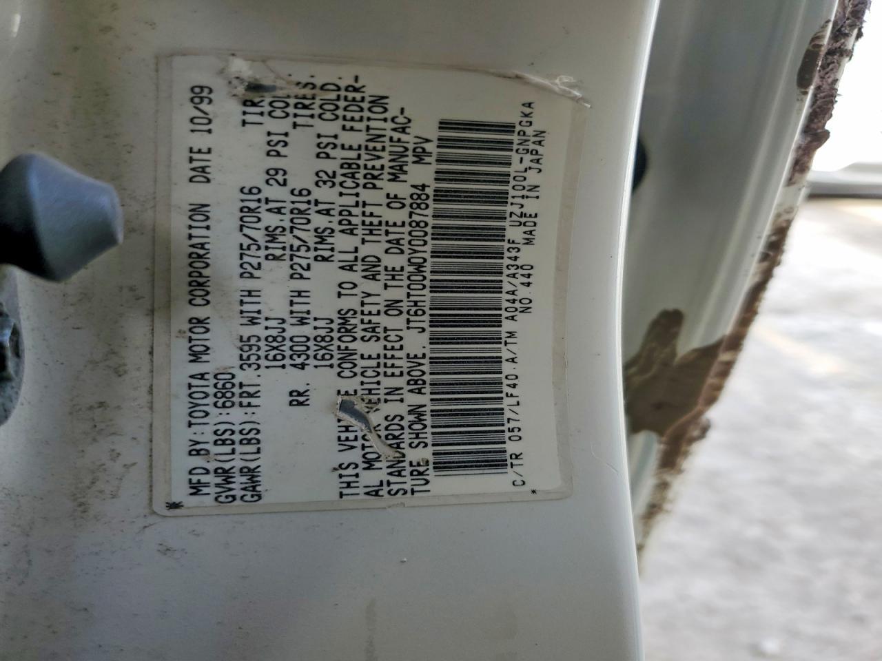 2000 Lexus Lx 470 Base