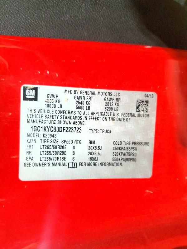 2013 Chevrolet Silverado K2500 Heavy Duty LTZ