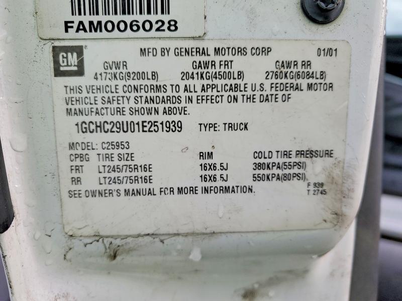 2001 Chevrolet Silverado C2500 Heavy Duty