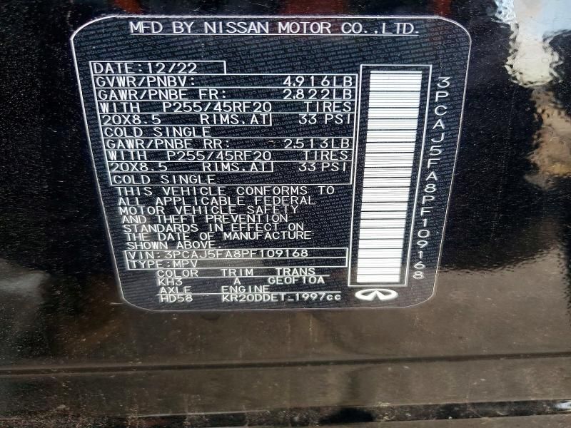 2023 Infiniti Qx50 Sport