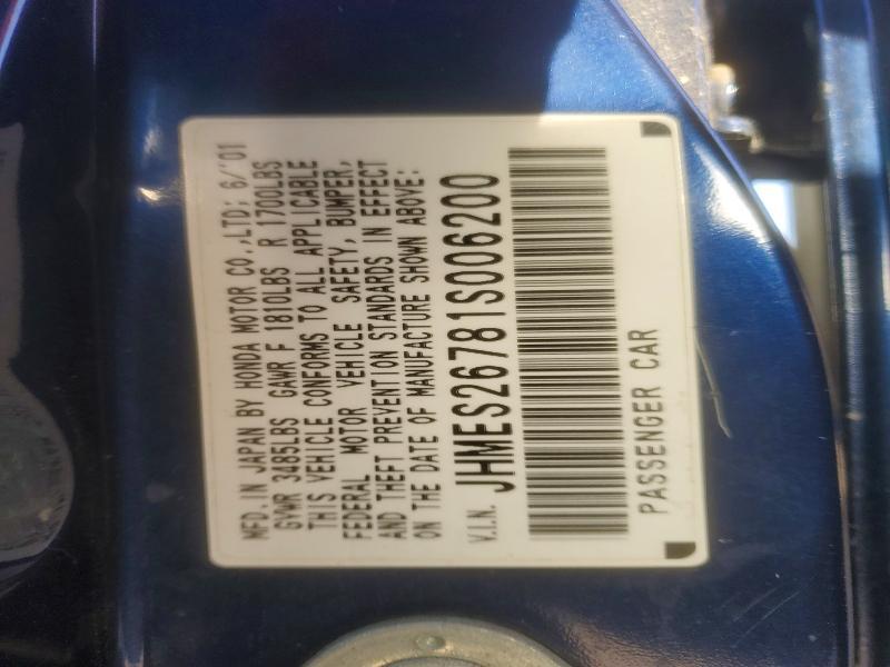 2001 Honda Civic ex