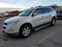 Chevrolet salvage cars for sale: 2012 Chevrolet Traverse lt