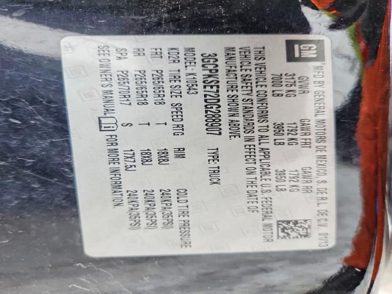 2013 Chevrolet Silverado K1500 lt