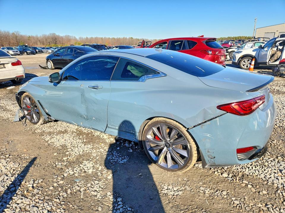 2022 Infiniti Q60 red Sport 400