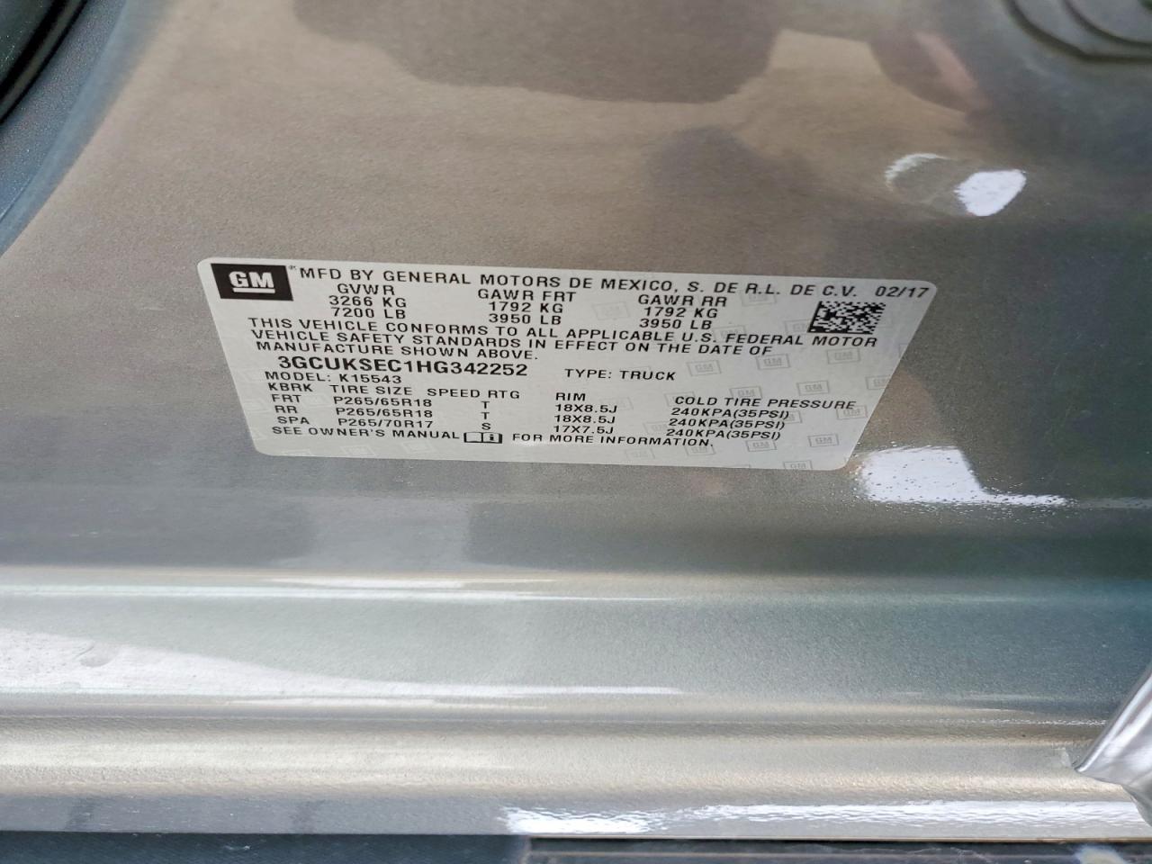 2017 Chevrolet Silverado K1500 ltz