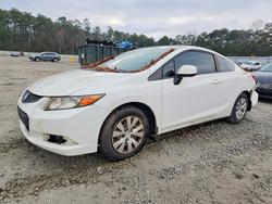 2012 Honda Civic lx en venta en Ellenwood, GA