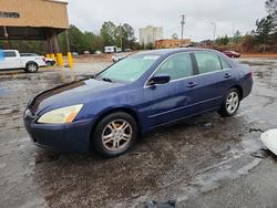 Vehiculos salvage en venta de Copart Gaston, SC: 2006 Honda Accord se