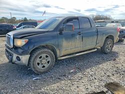 Salvage trucks for sale at Montgomery, AL auction: 2011 Toyota Tundra Double Cab SR5