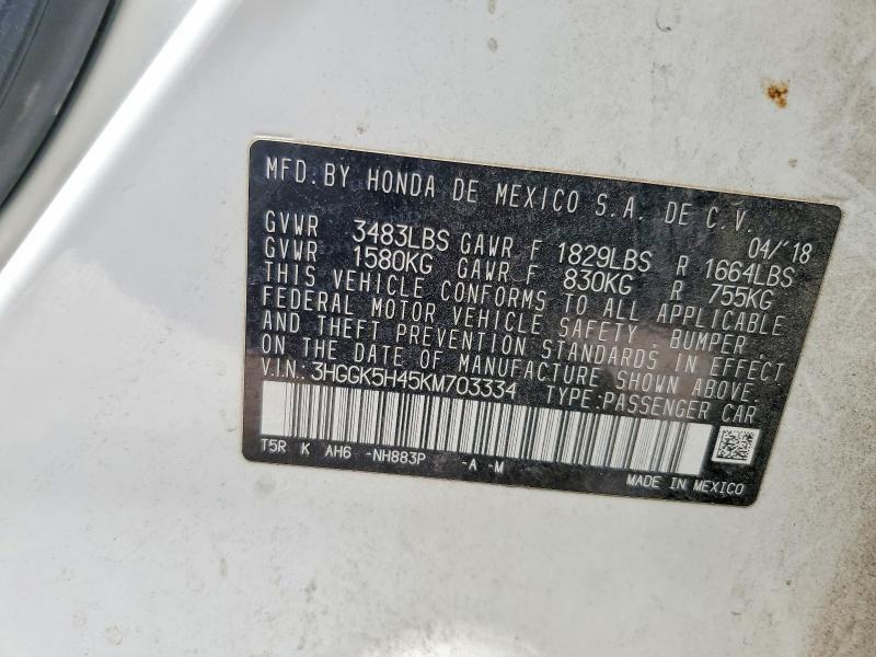 2019 Honda Fit lx