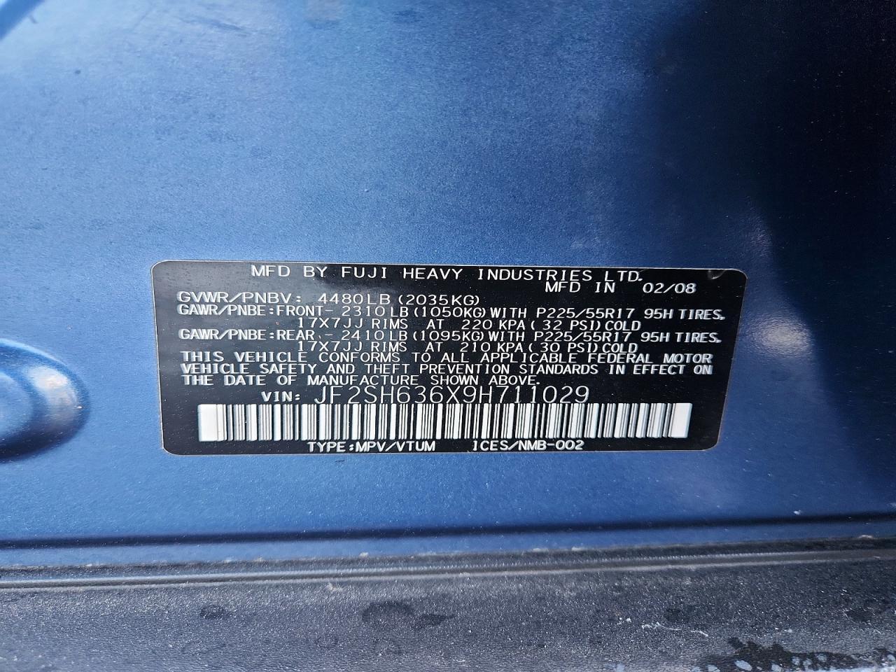 2009 Subaru Forester 2.5x Premium