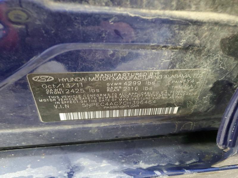 2012 Hyundai Sonata se