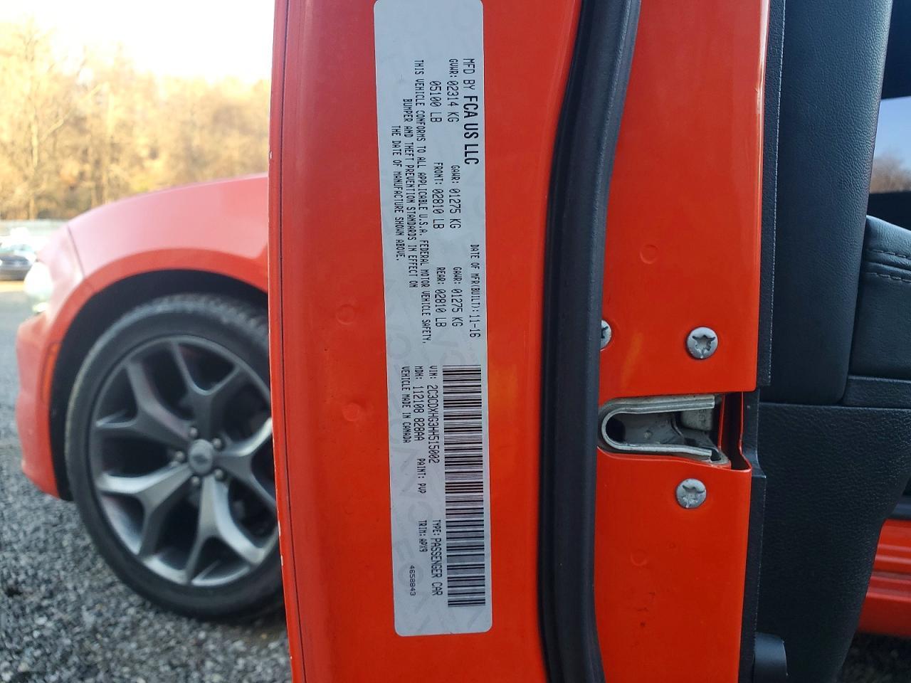 2017 Dodge Charger sxt