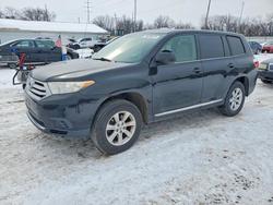 Toyota Highlander Base Vehiculos salvage en venta: 2011 Toyota Highlander Base