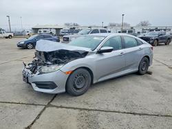 Salvage cars for sale from Copart Sacramento, CA: 2016 Honda Civic lx