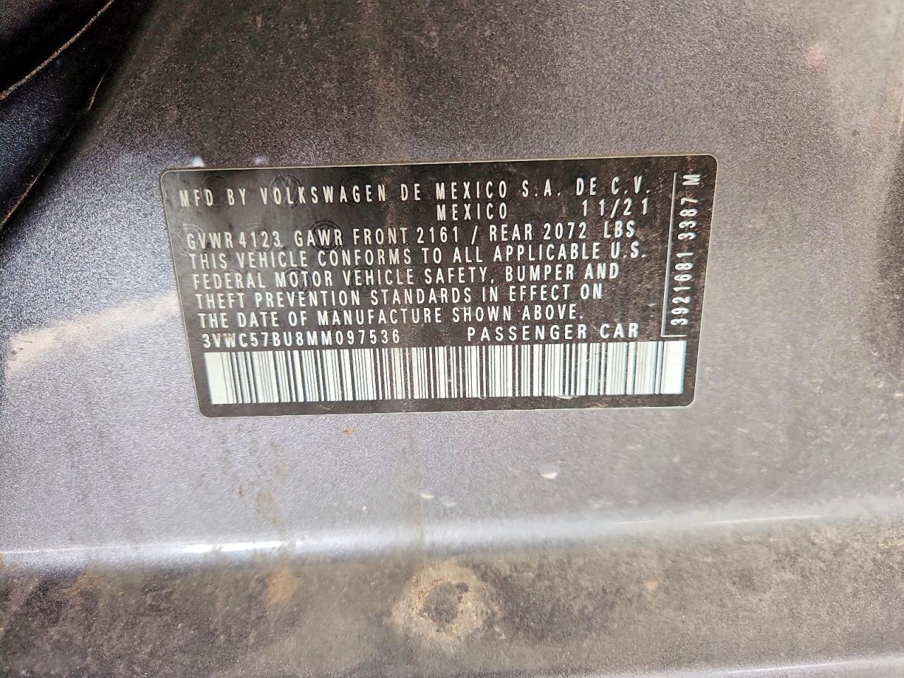 2021 Volkswagen Jetta s