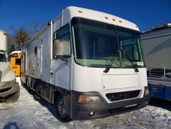 Salvage trucks for sale at West Warren, MA auction: 2003 Ford F550 Super Duty Stripped Chassis