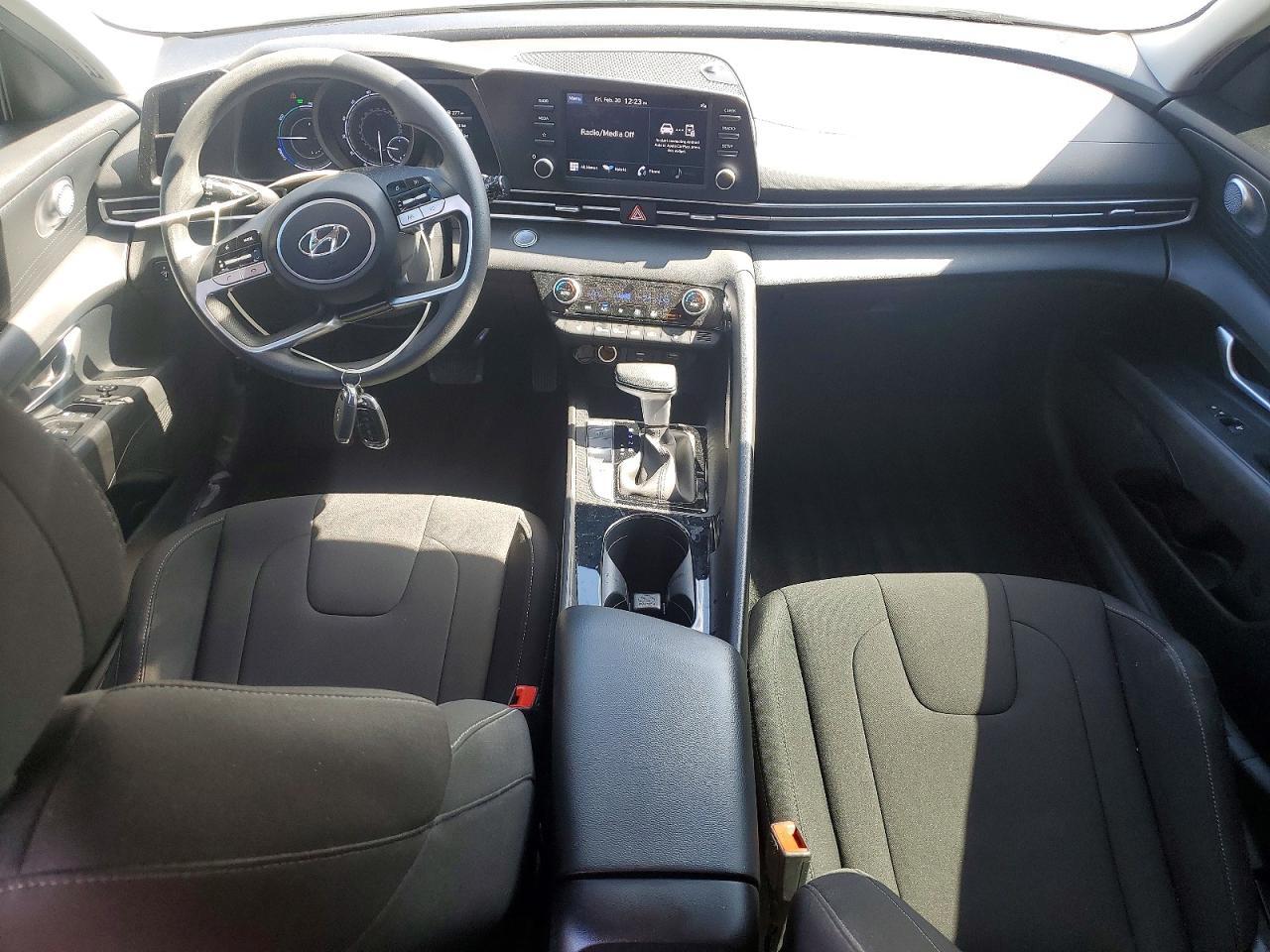 2023 Hyundai Elantra Hybrid Blue