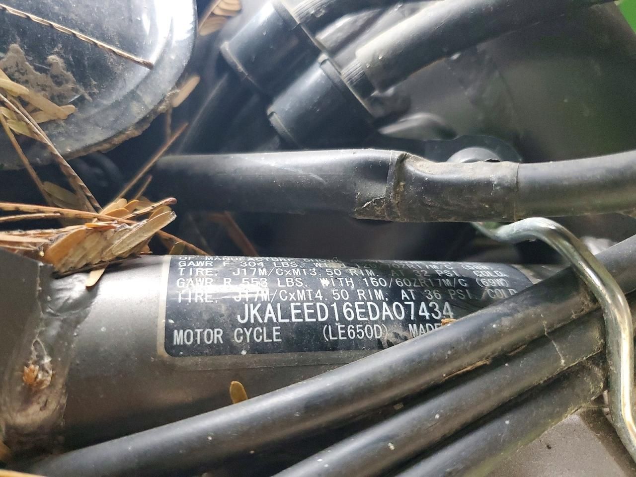 2014 Kawasaki KLE650 D